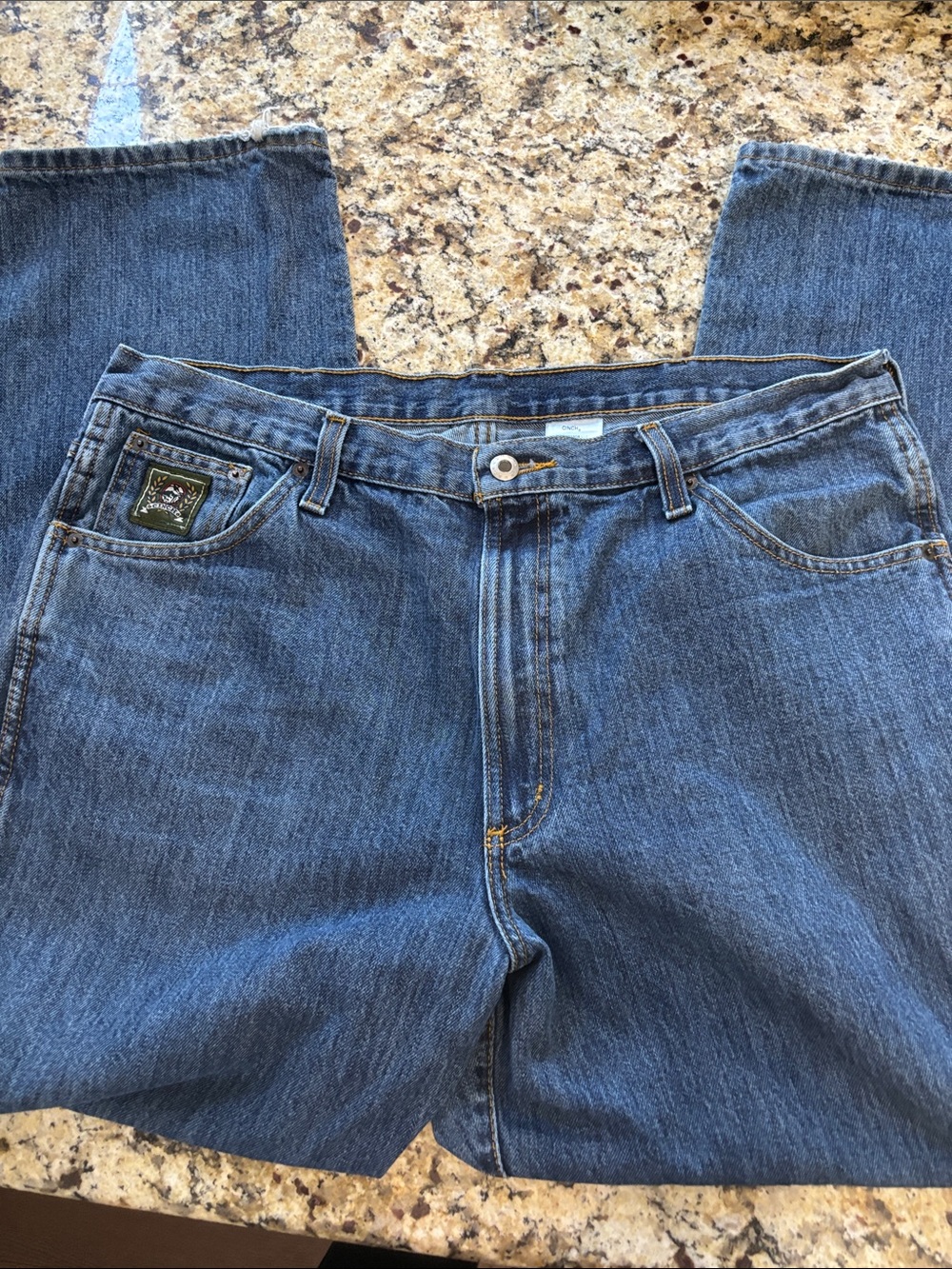 Cinch Men's Dark Blue Straight Jeans